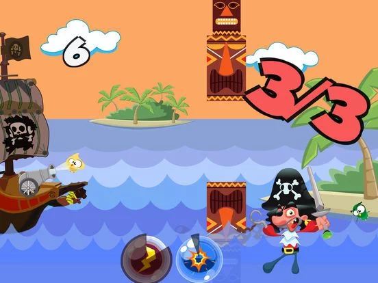 Изображение игры: Smashy Bird and Angry Pirate