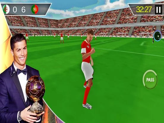 Изображение игры: Foot-Ball 2017: Play for Ballon d'Or Free