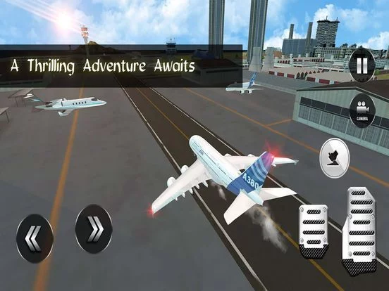 Изображение игры: Airplane Flight School Pilot