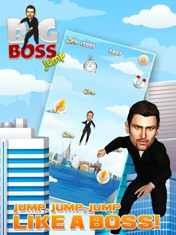 Изображение игры: Big Boss Jump Free