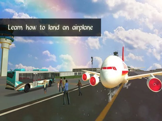 Изображение игры: Airplane Flight School Pilot