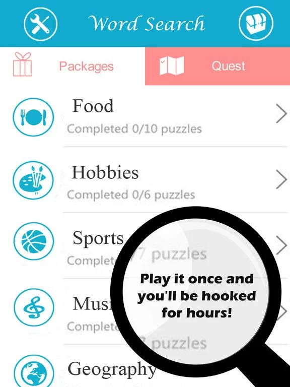 Изображение игры: Word Search Puzzles: Brain Challenge Twist