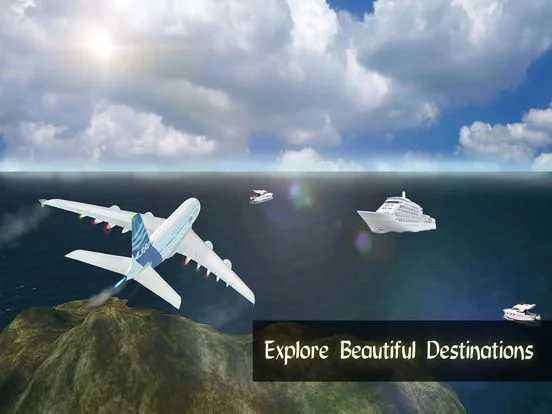 Изображение игры: Airplane Flight School Pilot