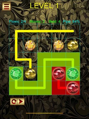 Изображение игры: Jewel Connect Lines