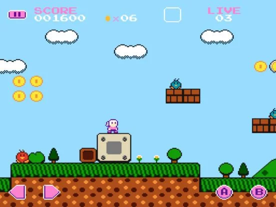 Изображение игры: Super Jump Girl Plus