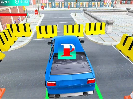 Изображение игры: Driving Test city Car Parking