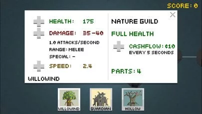 Изображение игры: Pixel Warrior: castle defence and roguelike hybrid
