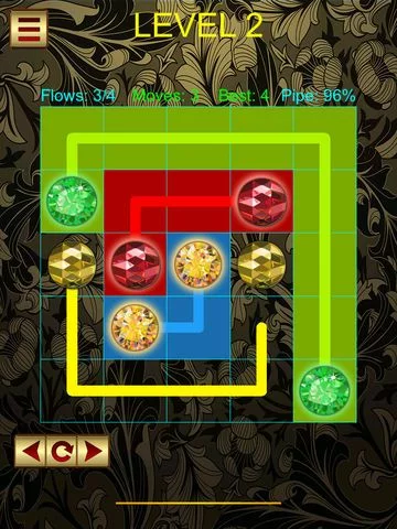 Изображение игры: Jewel Connect Lines