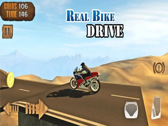 Изображение игры: Desert Stunt Bike Drive Pro