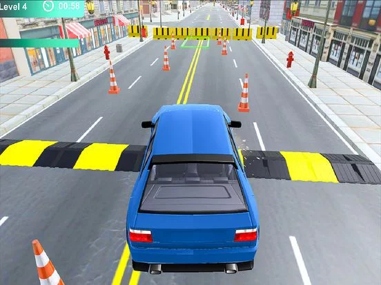 Изображение игры: Driving Test city Car Parking