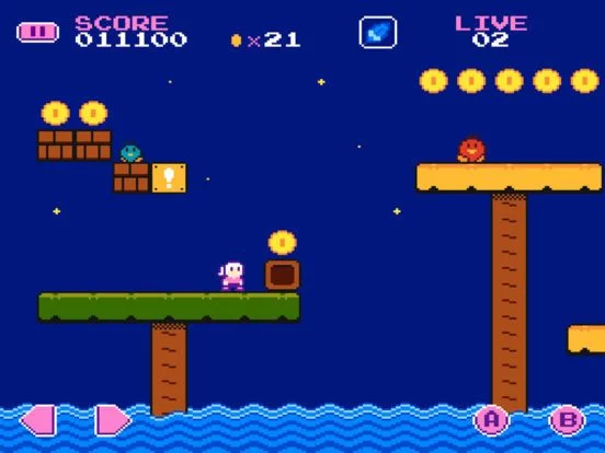 Изображение игры: Super Jump Girl Plus