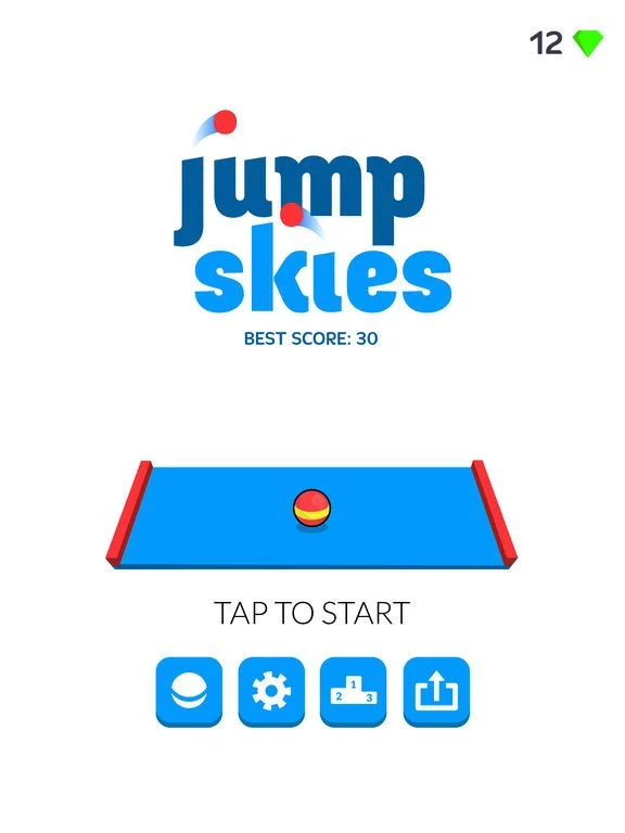 Изображение игры: Jump Skies!
