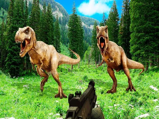 Изображение игры: Dinosaur Attack Adventure sim