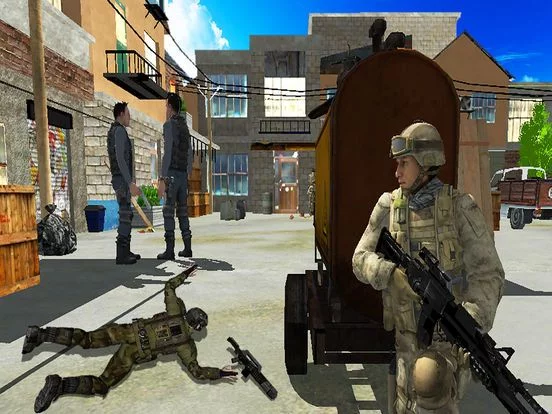 Изображение игры: Commando Mission Sniper Shoot