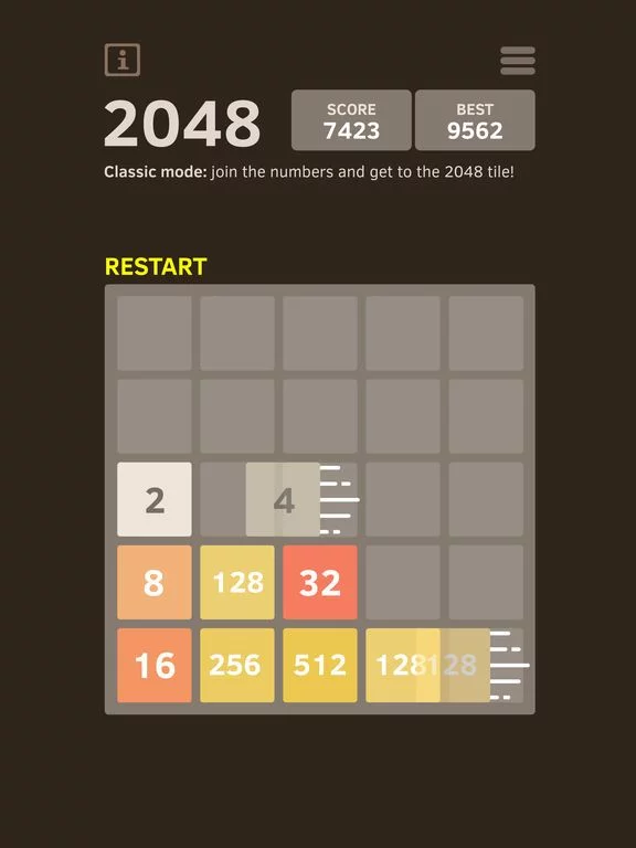Изображение игры: 2048 Number puzzle game