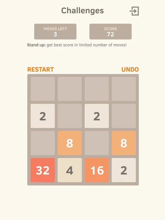 Изображение игры: 2048 Number puzzle game