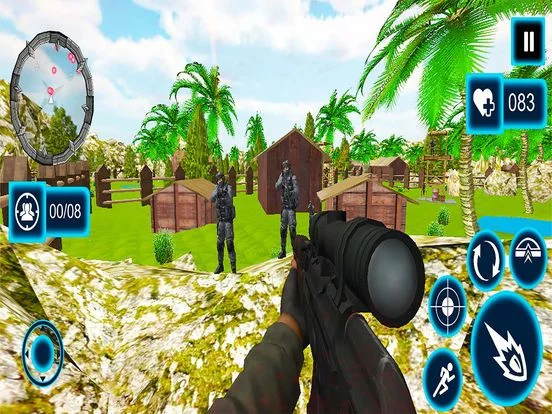 Изображение игры: Commando Mission Sniper Shoot2
