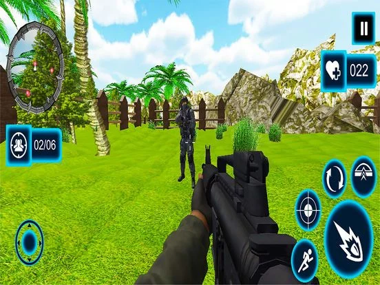 Изображение игры: Commando Mission Sniper Shoot2
