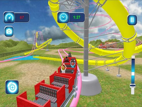 Изображение игры: Mountain Real Roller Coaster
