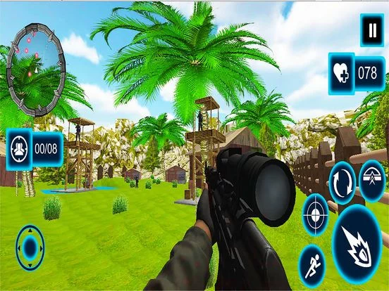 Изображение игры: Commando Mission Sniper Shoot2