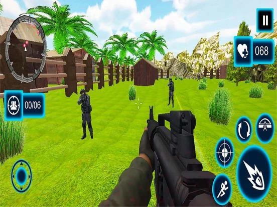 Изображение игры: Commando Mission Sniper Shoot2