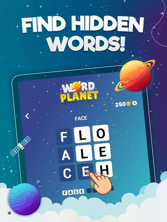 Изображение игры: Word Planet!