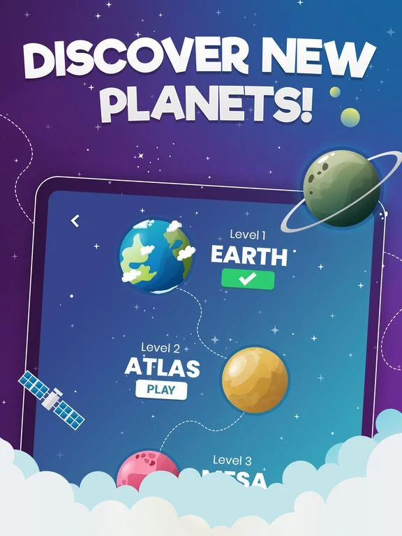 Изображение игры: Word Planet!