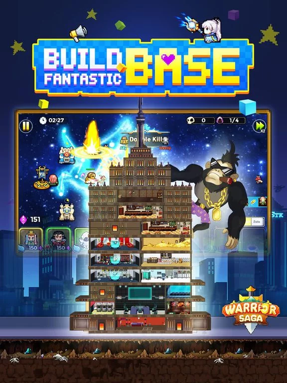 Изображение игры: Warrior Saga: Pixel Adventure