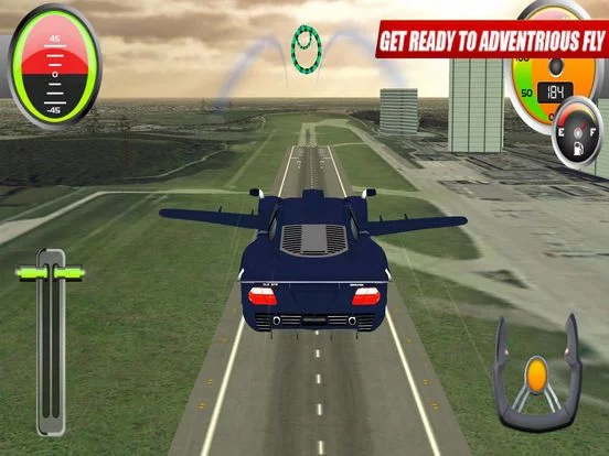 Изображение игры: Flying Sport Car: Explore City