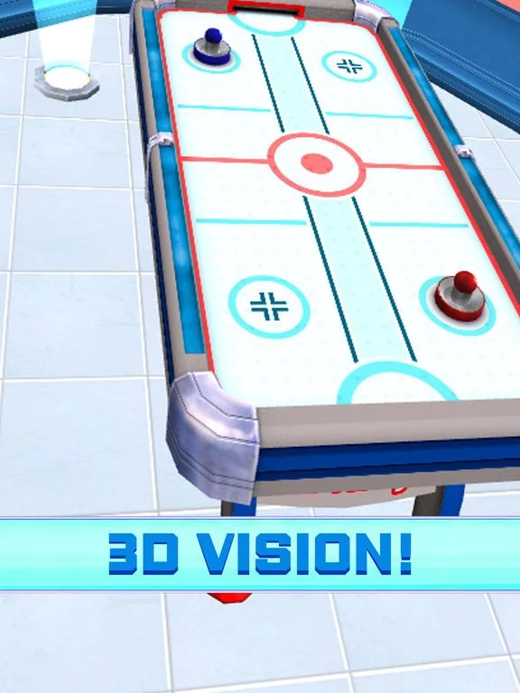 Изображение игры: 3D Pocket Air Hockey