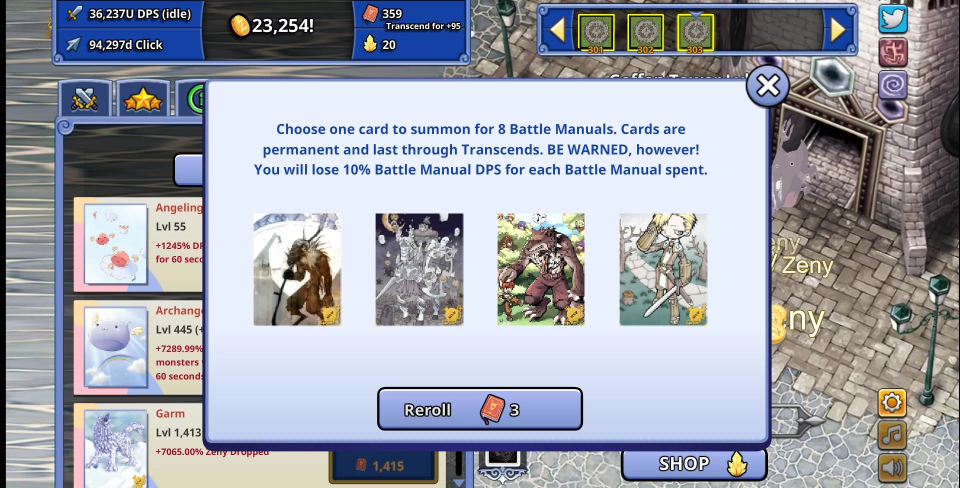 Изображение игры: Ragnarok Clicker