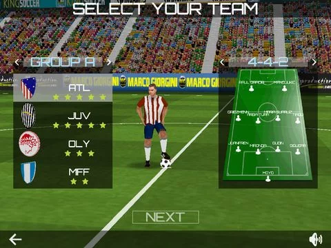 Изображение игры: King Soccer Champions