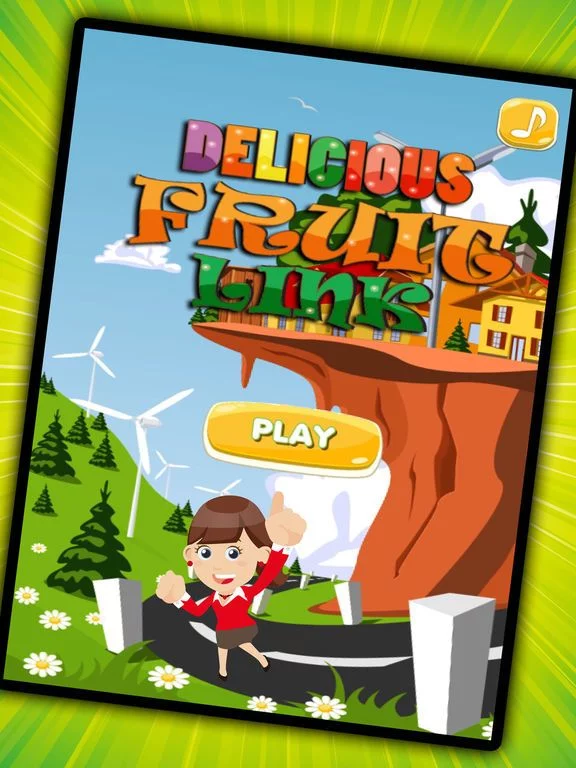 Изображение игры: Delicious Fruit Link Pro