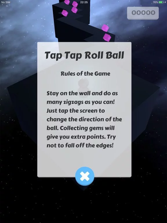Изображение игры: Tap Tap Roll Ball Pro