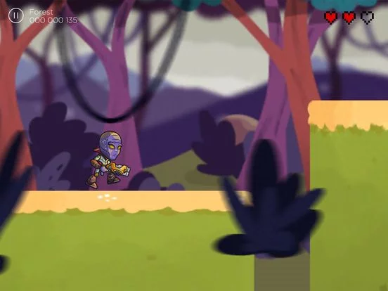 Изображение игры: Alien Forest Run Pro