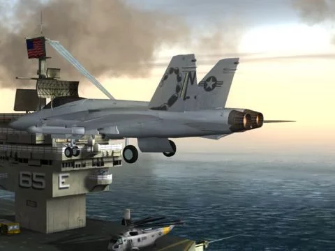 Изображение игры: F18 Pilot Simulator