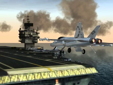 Изображение игры: F18 Pilot Simulator