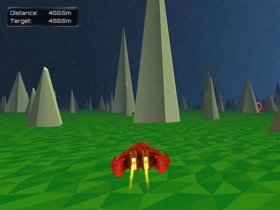 Изображение игры: Scifi Racer Pro
