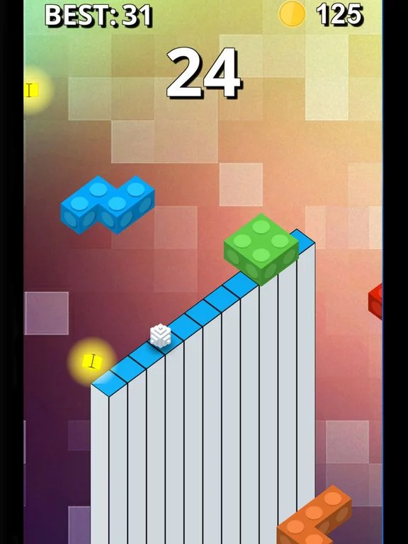 Изображение игры: Kids Playing Blocks Attack