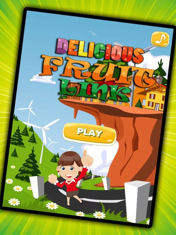 Изображение игры: Delicious Fruit Link