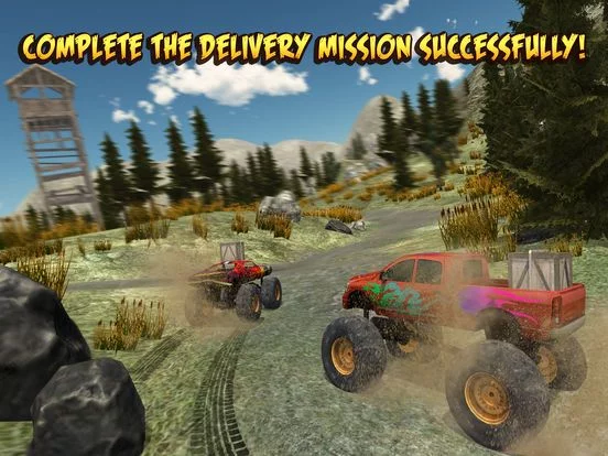Изображение игры: 4x4 Monster Truck Racing