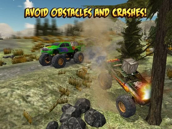 Изображение игры: 4x4 Monster Truck Racing