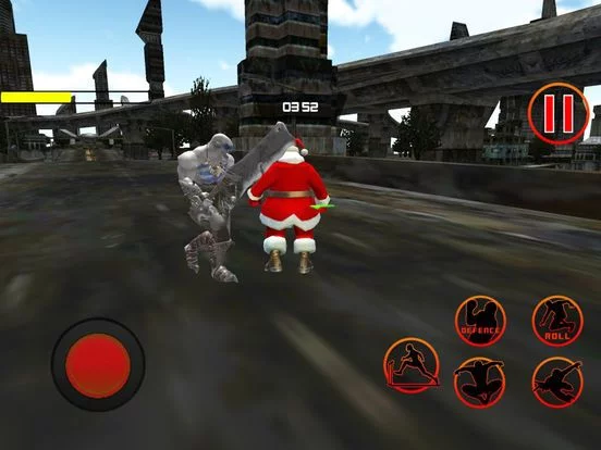 Изображение игры: Crime City Santa Rope Hero