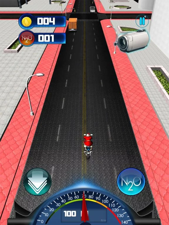 Изображение игры: Santa Motorbike Racer - Kids Santa Gift Collection