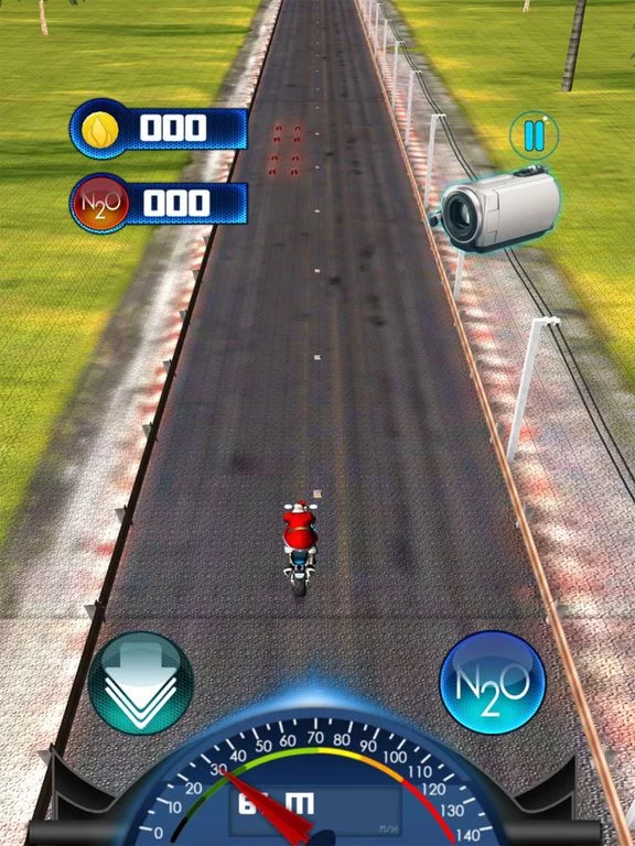 Изображение игры: Santa Motorbike Racer - Kids Santa Gift Collection