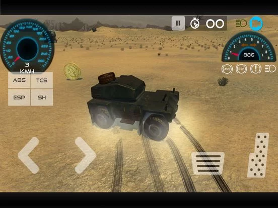Изображение игры: Army Vehicle Military Base Driving Simulation