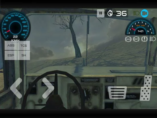 Изображение игры: Army Vehicle Military Base Driving Simulation
