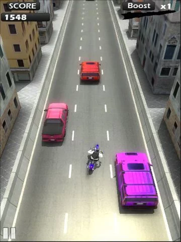 Изображение игры: Biker Dude Road Riders: A Motorcycle Racing Game
