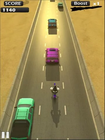Изображение игры: Biker Dude Road Riders: A Motorcycle Racing Game
