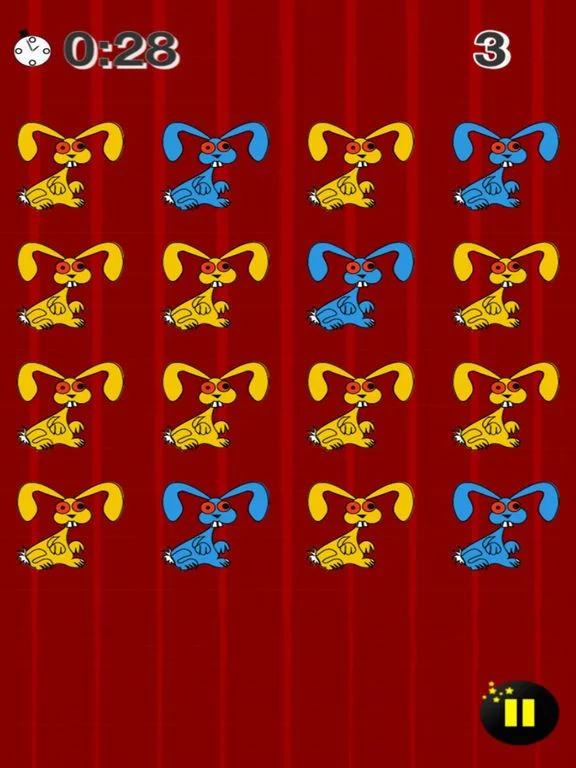 Изображение игры: Paint the Funny Bunnies
